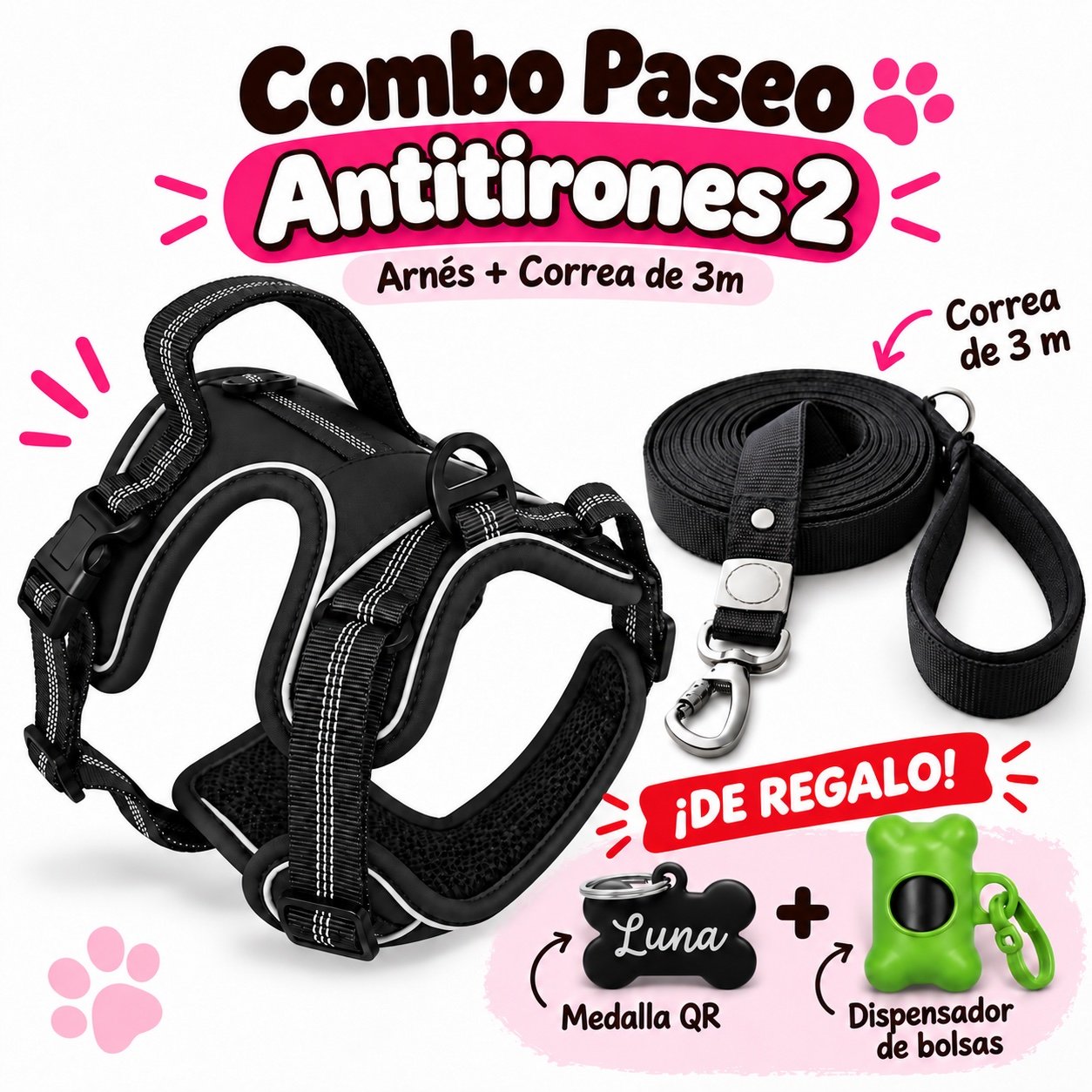 Combo Paseo Antitirones 2